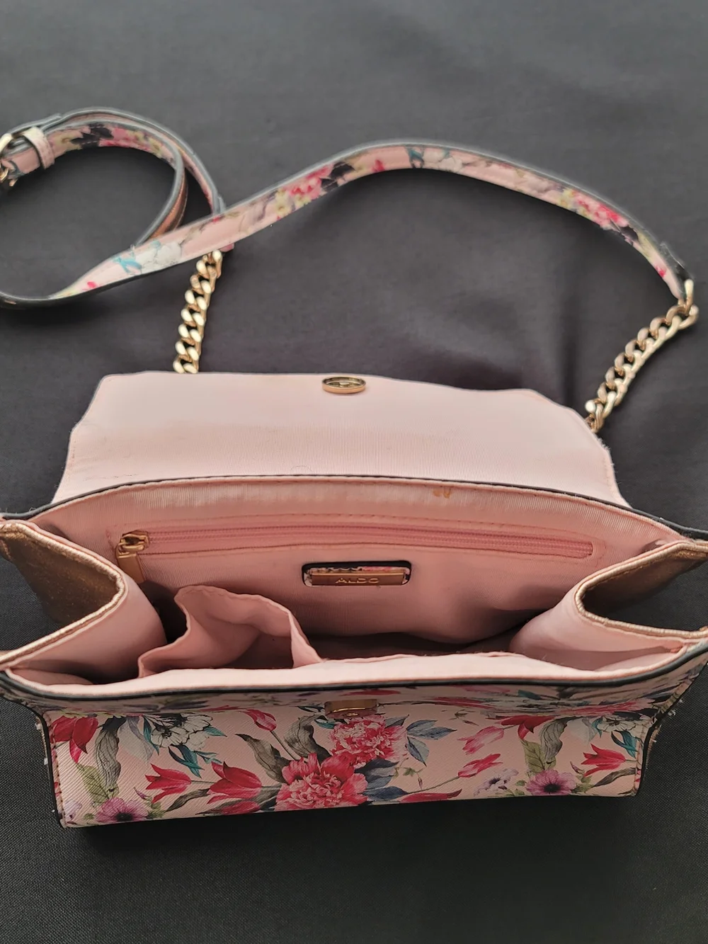 Aldo Kairede Floral Top-Handle Handbag